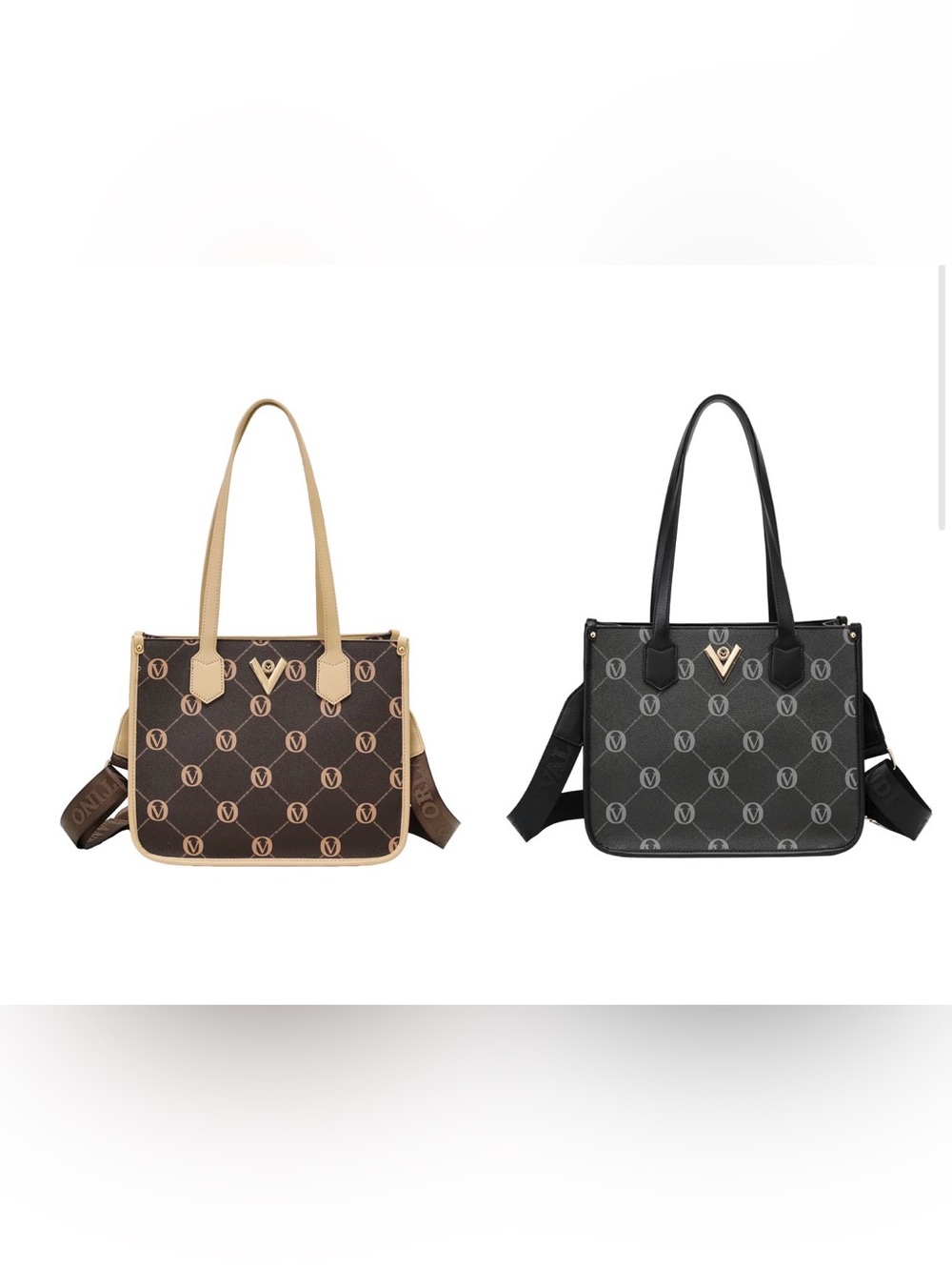 Valentino Orlandi Monogram Tote Bag